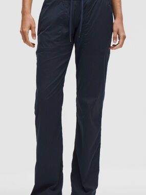 lululemon athletica Dark Navy Wide-Leg Drawstring Pants